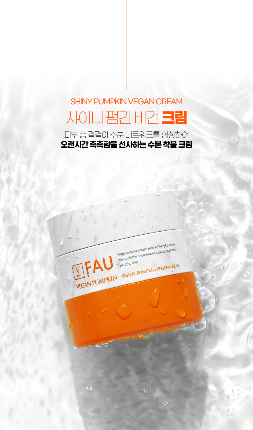 파우 샤이니 펌킨 비건 크림 상세 안내 2