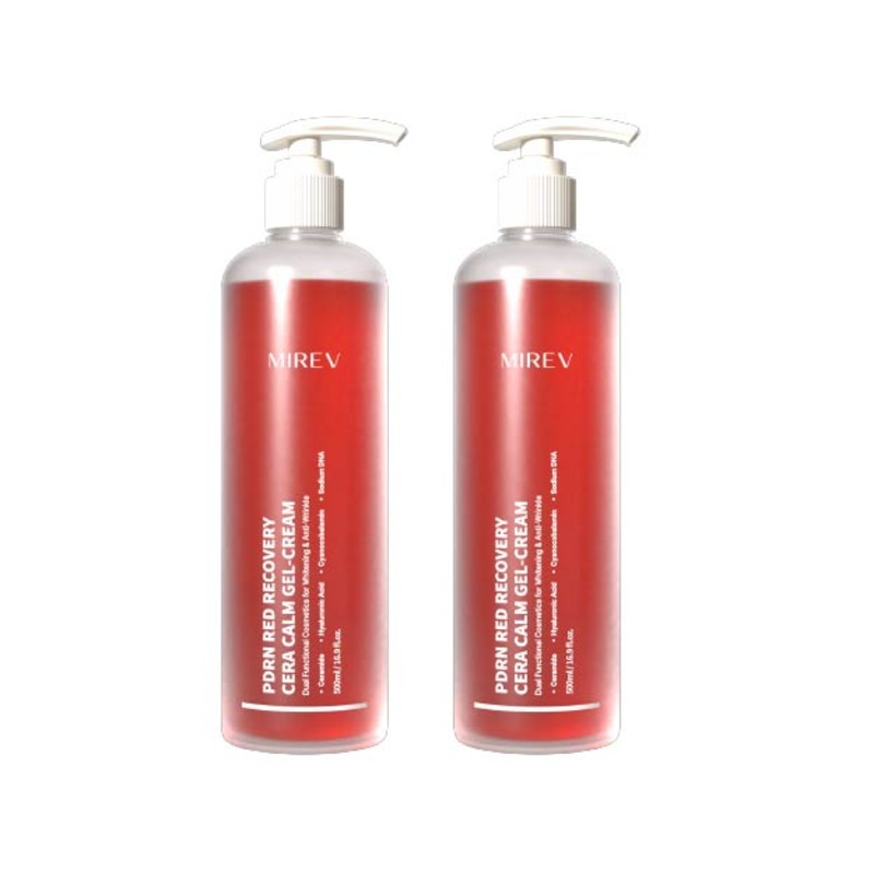 미레브 PDRN 레드 리커버리 세라 캄 겔크림 500ml