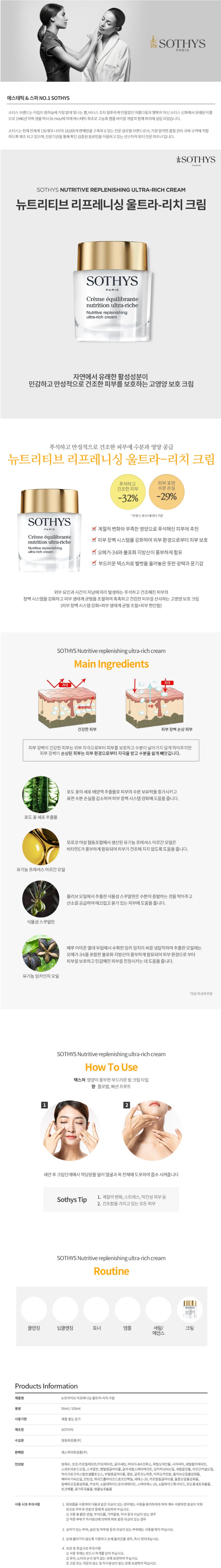 뉴트리티브 리프레니싱 울트라 리치 크림 상세 안내 1